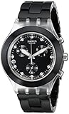 Swatch Men's SVCK4035G Stainless Steel Analog Watch with Black Dial Watch