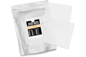 GUTENBERG'S DANK PRESSING CO. Gutenberg's Tough 6x6 inch Tea Filter Sheets | Nylon Mesh Squares | Seamless Tea Filter Bags (100-Pack, 25u (Micron))