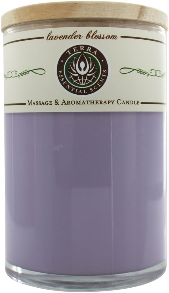 Terra Essential Scents, Candle Lavender Large