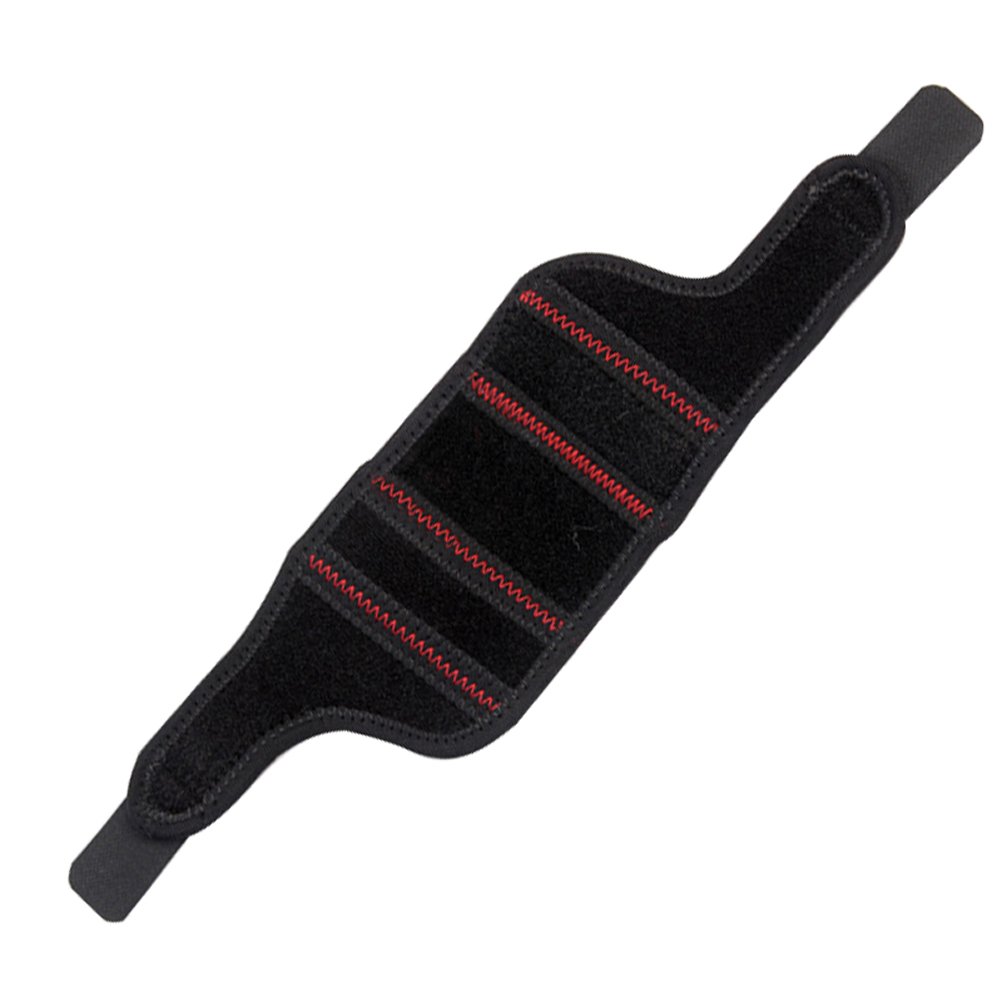 Denshine Wrist Wraps Professional Sports Spring Wristband Strap Compression Wrist Support Braces for Powerlifting, Bodybuilding, Weight Training, Women & Men, Black