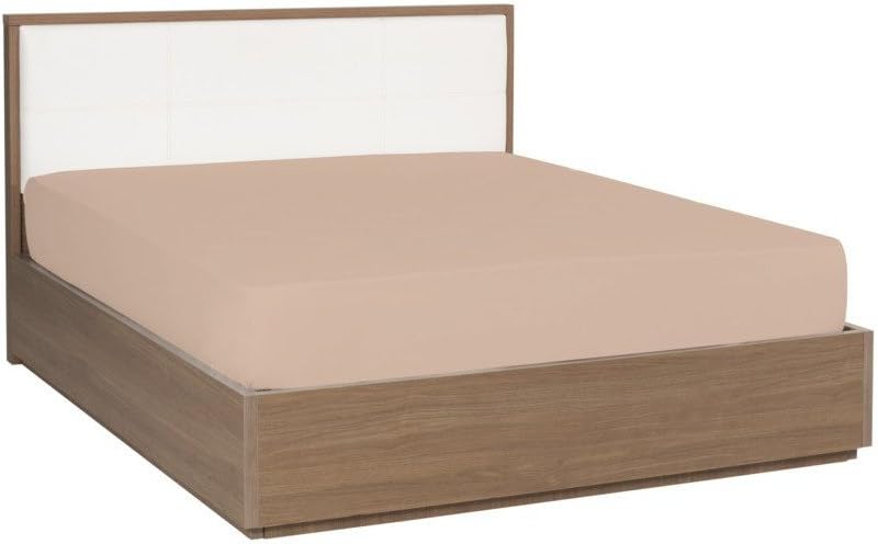 Mezzati Luxury Fitted Sheet – Soft and Comfortable 1800 Prestige Collection – Brushed Microfiber Bedding (Cappuccino, Full Size)
