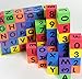 Verdes 30 Pcs Alphabet & Numbers Foam Blocks