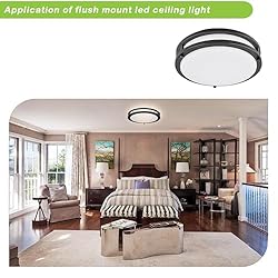 hykolity 10 inch Flush Mount LED Ceiling Light