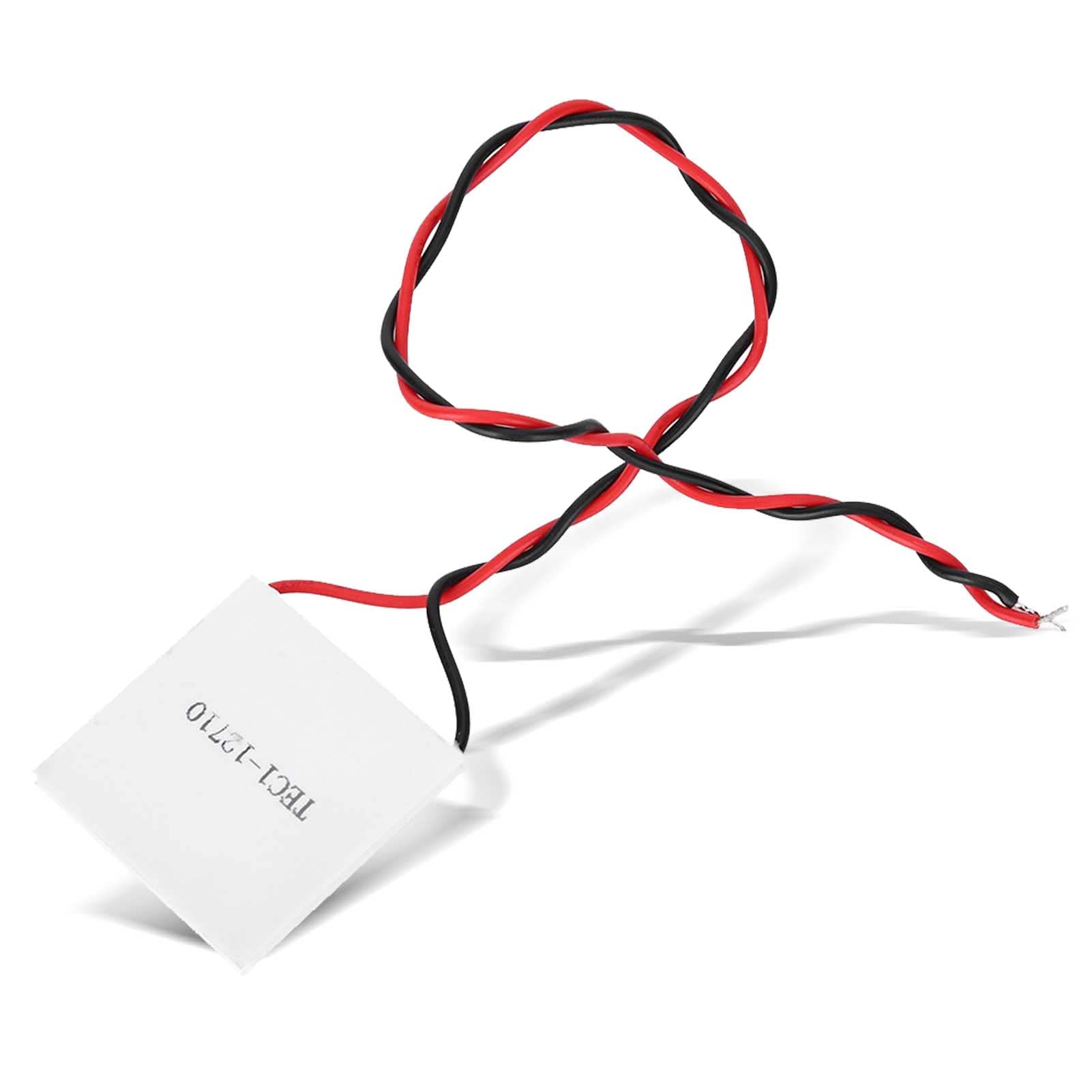 ASHATA TEC1-12710 40x40MM Thermoelectric Cooler Peltier Semiconductor Refrigeration Plate, DC 12V