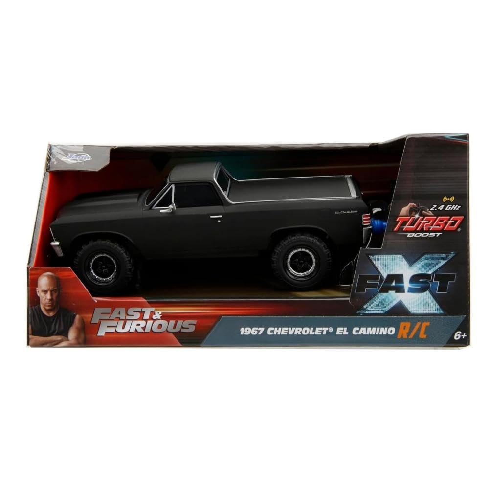 Jada 1:24 FAST and FURIOUS EL CAMINO BLACK