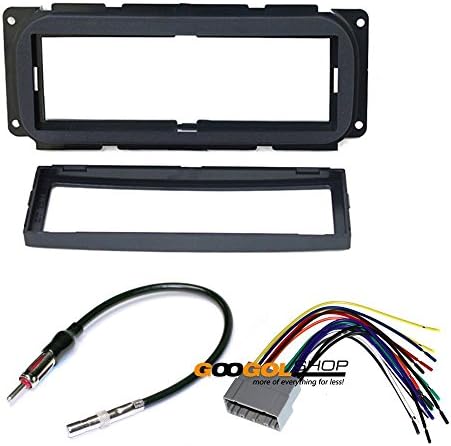 CAR Stereo Dash Install MOUNTING KIT Wire Harness for Chrysler Jeep Dodge
