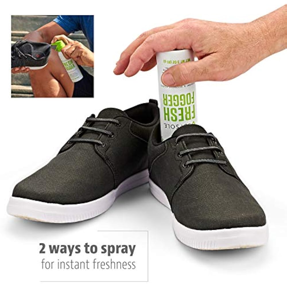 Fresh Fogger Shoe Gym Bag Locker Deodorizer Spray Odor Bad