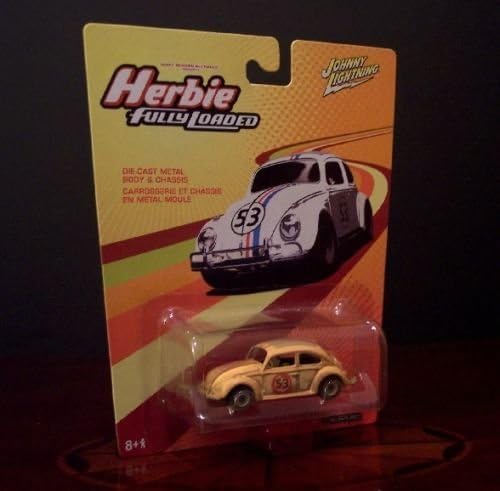 Herbie Fully Loaded Die Cast Metal Herbie The Love Bug Dirty Version Johnny Lightning