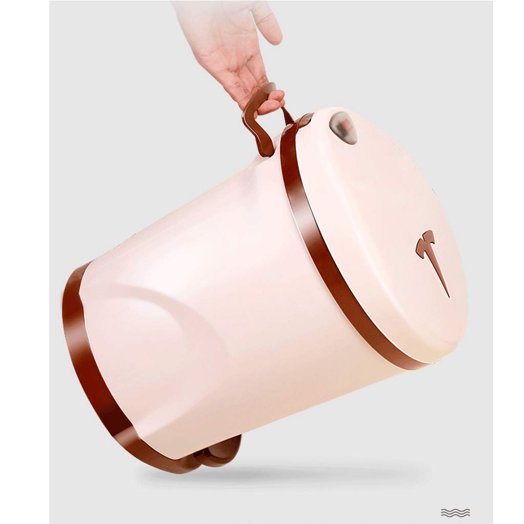 Home Wohnzimmer Schlafzimmer Cute Covered Badezimmer Küche Mülleimer