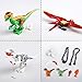 Jurassic World Dinosaur Sets,16 Dinosaur Building Blocks,2 Mini Dinos,9 Dinos Figures Accessories,By YYKMEI