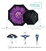 ZOMAKE Inverted Umbrella, Double Layer Reverse Umbrella Large Upside Down Umbrella with UV Protection, Windproof Inside Out Umbrella for Women with C-Shaped Handle
