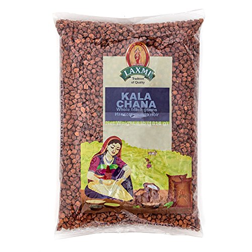 Laxmi Kala Chana Black Chickpeas - Whole Chana, 8 Pound Bag