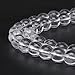 AAA White Clear Crystal Rock Quartz Gemstone Loose Round Beads 10mm Spacer Beads 15.5