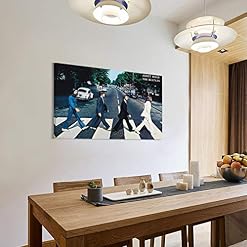 NENBN Poster sur toile The Beatles – Décoration murale moderne pour chambre à coucher – 20 x 30 cm - Les Beatles, Paul McCartney, John Lennon, RIngo Starr, George Harrison NENBN Poster sur toile The Beatles - Décoration murale moderne pour chambre à coucher - 20 x 30 cm – Image 3