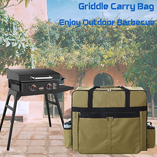 EUTRKei Griddle Carry Bag for Blackstone 17 & 22 inch Grill, Blackstone Griddle Accessories 22