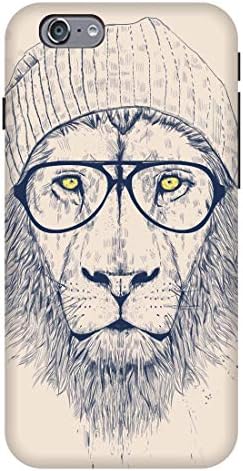 Covertoon All Side Designer Printed Hard Plastic Back Cover iPhone 6/6s; Lion_160