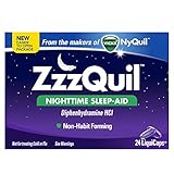 Vicks ZzzQuil Nighttime Sleep-Aid Liquicaps 24 Count