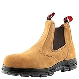 RedbacK Work Boots UBBA Easy Escape Soft Toe Banana Suede Leather Slip On Boot