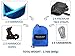 Trekology Portable Camping Hammock Set with Tree Straps - Best Heavy Duty Lightweight Nylon Parachute Hammocks for Single Person Sleeping, Backpacking, Camp, Travel, Beach, Yard, Garden, Hiking