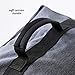 Luvdbaby Premium Car Seat Travel Bag for Air Travel - Padded Carseat Backpack for Airplane Gate Check in - Denim Color