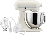 KitchenAid Artisan Mixer 4.8L Porcelain White view 2