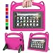 MENZO Kids Case for All-New Fire 7 Tablet (9th Generation - 2019 Release), Light Weight Shockproof Handle Stand Kids Friendly Case for Amazon Fire 7 2019 & 2017 (7" Display), Rose primary