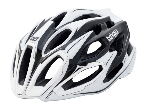 Kali Protectives Maraka Road Helmet, Zone White, Medium/Large