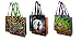 Earthwise Halloween Trick or Treat Bags - Reusable Candy Goodie Totes Baggies Party Favor Bags (6 Pack) 3 Cute Prints - Jackolanterns, Ghosts and Candy Corn