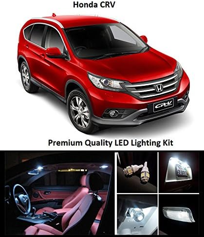 2013 - 2015 Honda CRV Premium White LED Interior Package (9 Pieces)