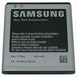 Samsung 1850mA Li-Ion Standard Battery for T-Mobile Samsung Galaxy S II Hercules T989 - Non-Retail Packaging - Silver