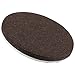 SOFTTOUCH 4723295N Heavy Duty 2 Inch Felt Furniture Pads to Protect Hardwood Floors from Scratches, Brown, 6 Count