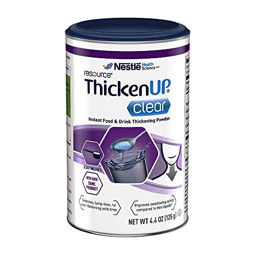 Resource Thicken Up Clear, Instant Food & Drink Thickening Powder, 4.4