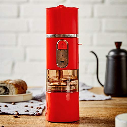 Huangwanru Kaffeemühle Haushaltskaffeebohne Grinder USB Charging elektrische Kaffeemühle Tragbare einfache Reinigung mit… – Bild 6