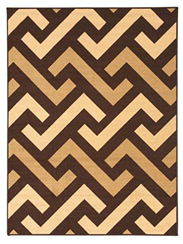 3 Feet X 5 Feet Non Skid Rubber Backed Area Rug Beige Grey Black Chevron Modern Rugs 3x5 On Galleon Philippines
