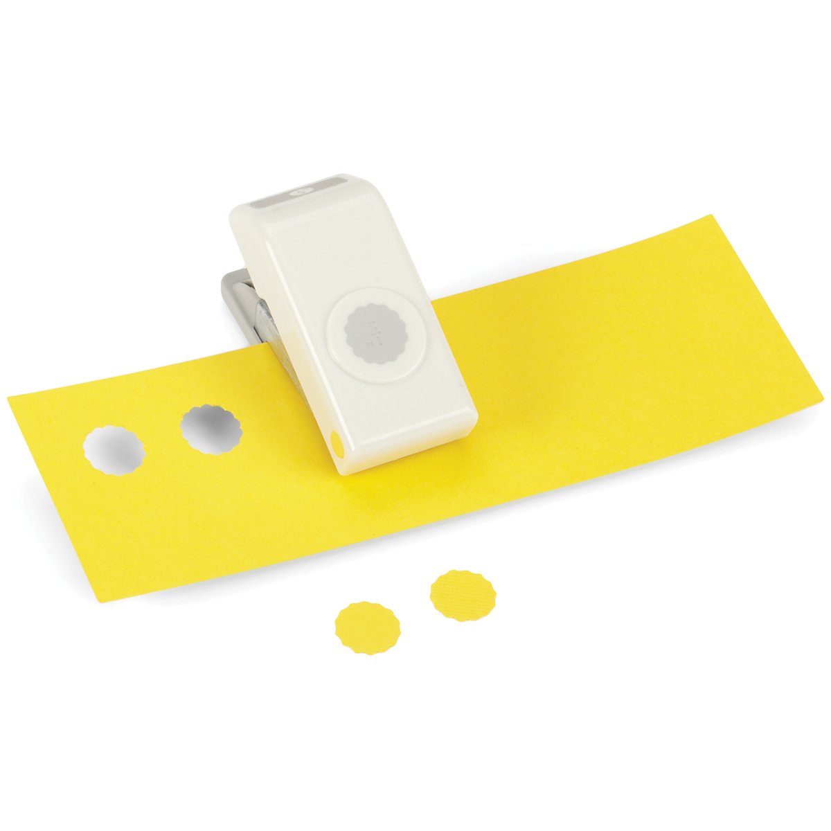 EKSuccess EKSuccess - 1/2 Inch Scallop Circle Punch, 4.54 x 9.620000000000001 x 16.75 cm, Grey