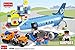 Brick Shop Airport Passenger Terminal with Airplane Jumbo Jet, Lego Duplo Compatible (69 Pcs)