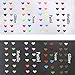 Zzmart 96 Colors Untra Fine marker, 48 Color Gel Pens & 48 Color Pen Refills, Coloring Gel Pens Greater for Crafting, Doodling, Drawing, Kids and Adult Coloring Books (Glitter, Neon, Pastel, Metallic)