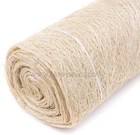 Natural Abaca 1 Mt X 48 Cm - Natural - Abaca And Jute