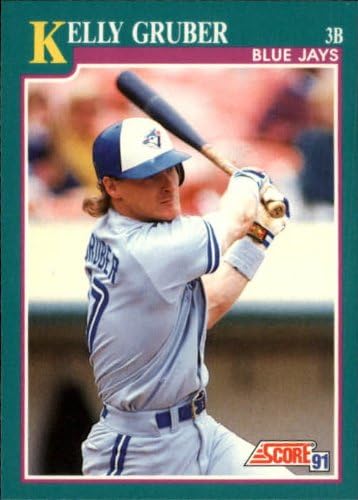 Amazon 1991 Score Baseball Card 595 Kelly Gruber Collectibles 
