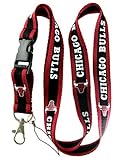NBA Chicago Bulls Lanyard Neck Lanyard Keychain Holder Mp3 Camera Holder