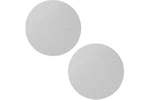 HOSIFIY 2Pcs Aluminum Disc, Diameter 6" (150mm) Thickness 0.04"(1mm) Round Aluminum Plate, 6061 Aluminum Circle Plates for Crafting, lndustry