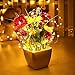 MZD8391 10 Pack Waterproof Fairy String Lights, MZD8391 20 LED 6.6 FT Copper Wire Lights for Bedroom Wedding - (Battery Operated)