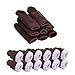 24+4 PCS Polyester Furniture Socks Maveek Chair Leg Floor Protector Chair Socks Elastic Wool Knit Floor Furniture Feet Covers Pads Knitting Socks Fit Furniture Leg Girth 1-1/2 to 2-1/4 Inches Coffee