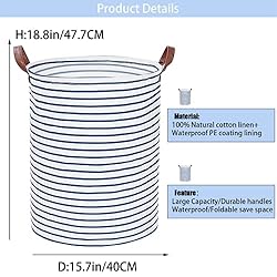 LITM Laundry Hamper, Extra Large Collapsible