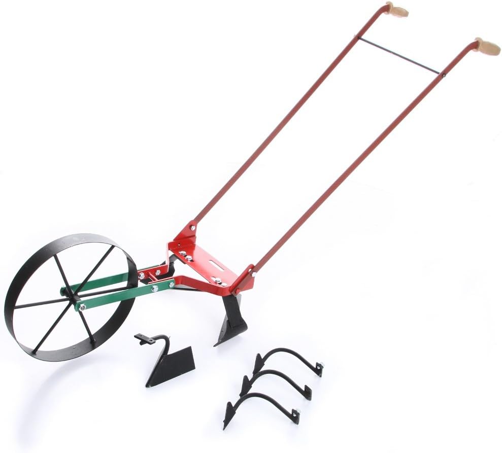 rg-vertrieb 3in1 Kultivator Häufler Bodenfräse Gartenwiesel Pflugschar Bodenlüfter Jäter Auflockner