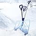 Snow Joe Snow Shovel, Shovelution Strain-Reducing Ice Remover w/Assist Handle, 18