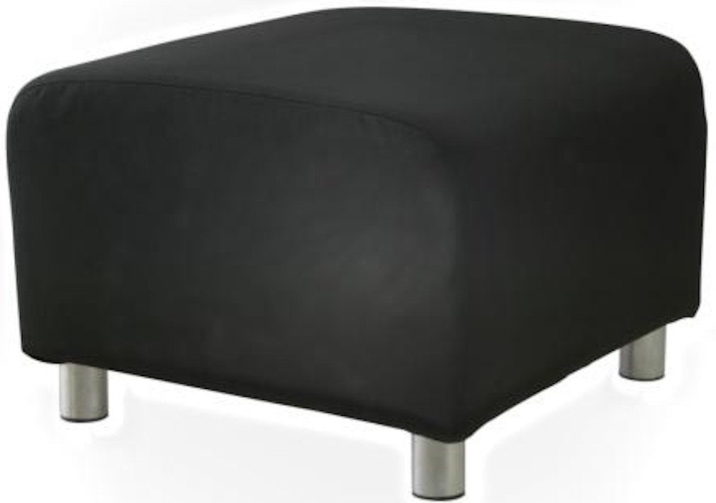 Best faux leather ottoman slipcover