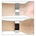 POY Metal Replacement Bands Compatible for Fitbit Charge 2, Milanese Loop Stainless Steel Bracelet Smart Watch Strap with Unique Magnet Lock, Small Silver