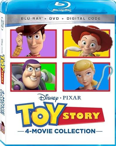 Amazon.com: Toy Story 1-4 Boxset [Blu-ray] [2019] [Region Free