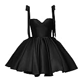 Bddhkw Homecoming Dress Satin Short Prom Dresses